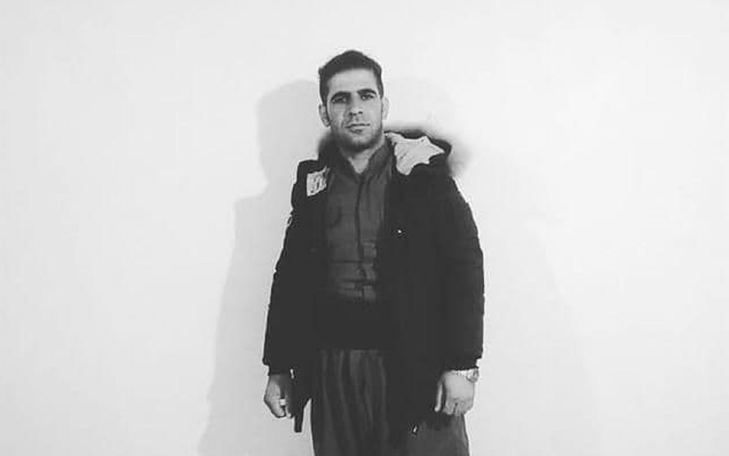 A photo of Ahmad Mamandi taken on a mobile phone in October 2020, a month before he died. Photo: family archive